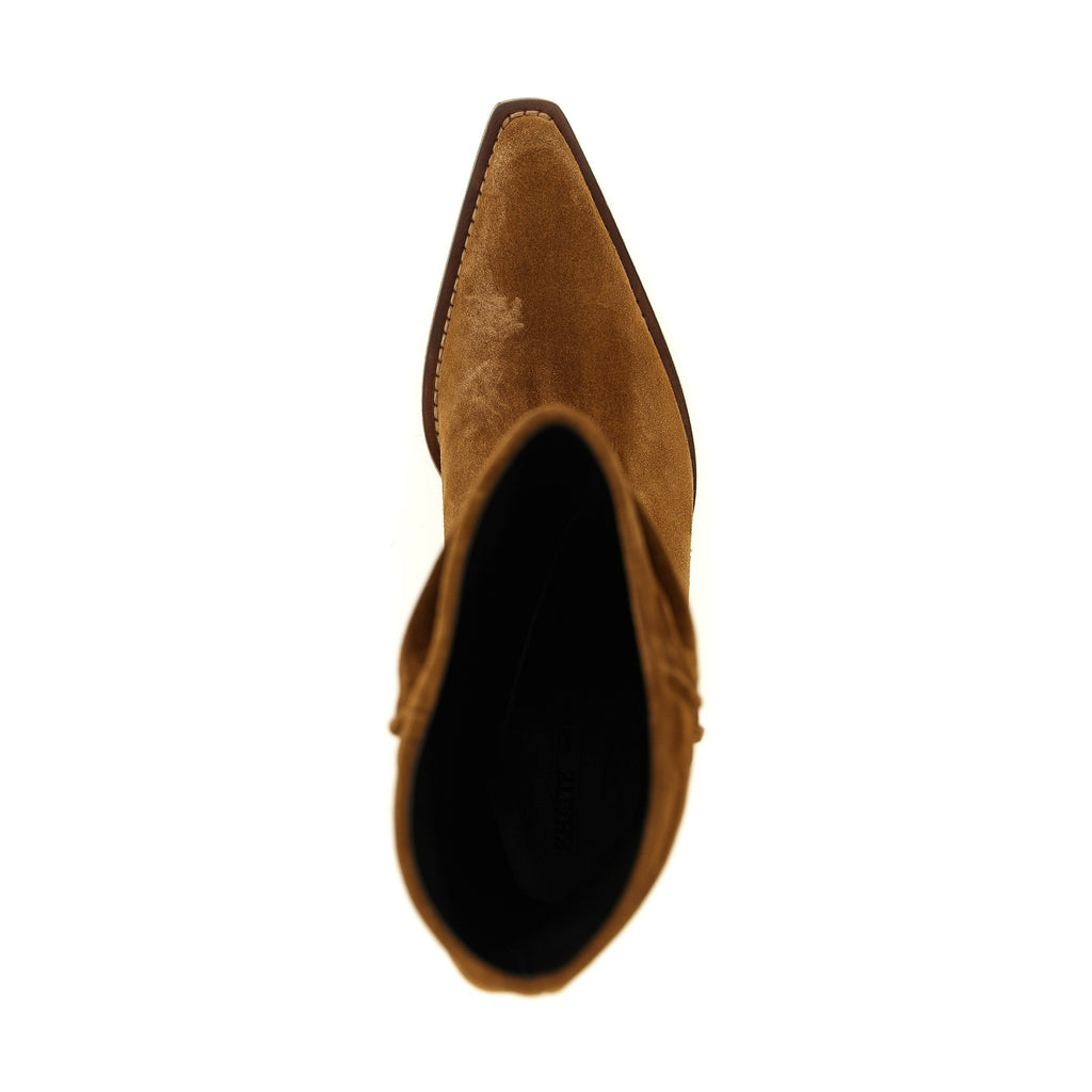 Brown Calfskin Chelsea Boots