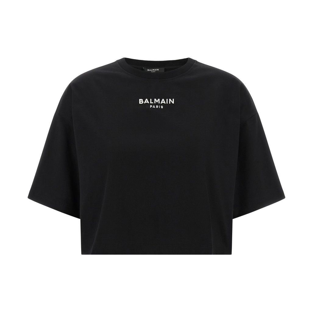 Black Cotton T-Shirt