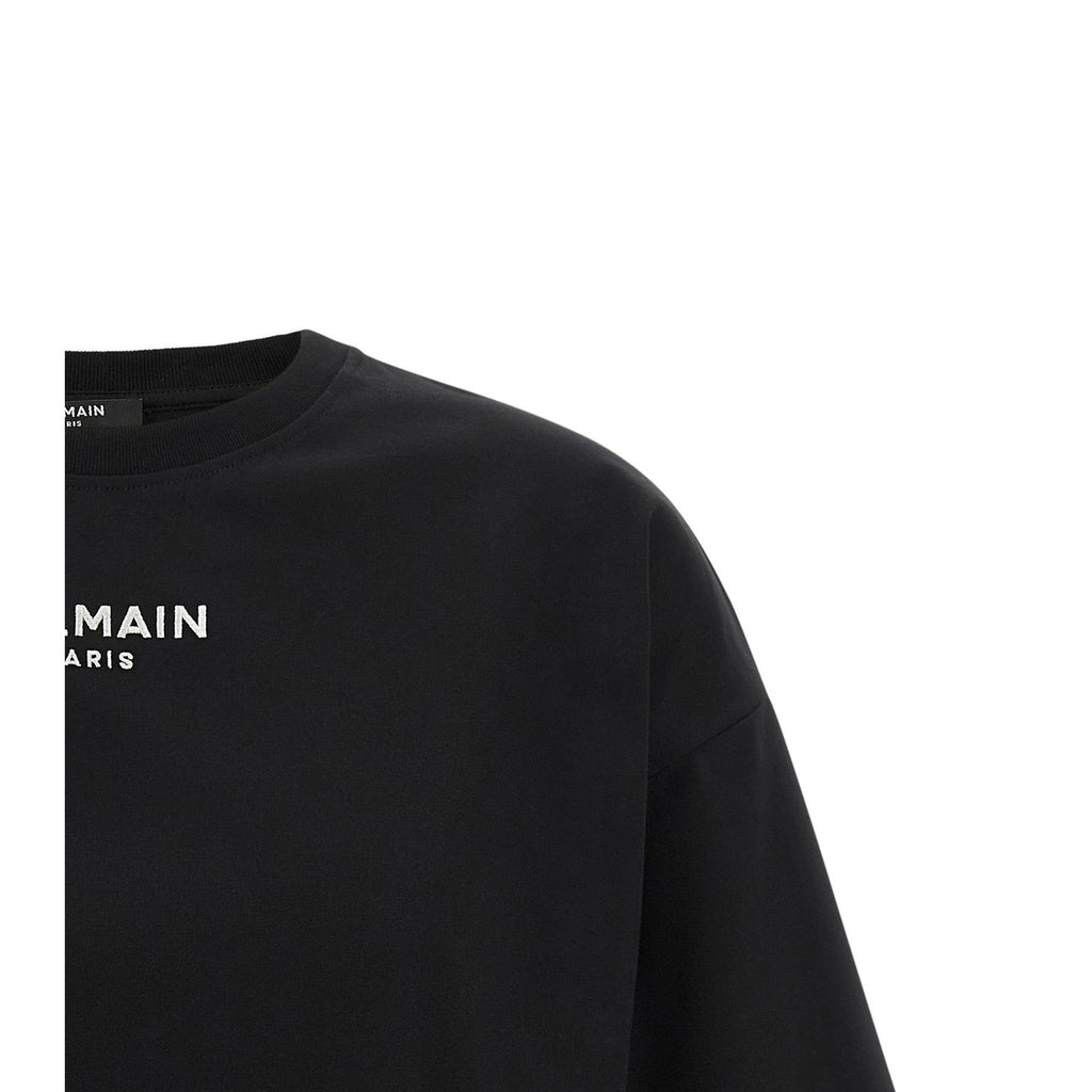 Black Cotton T-Shirt