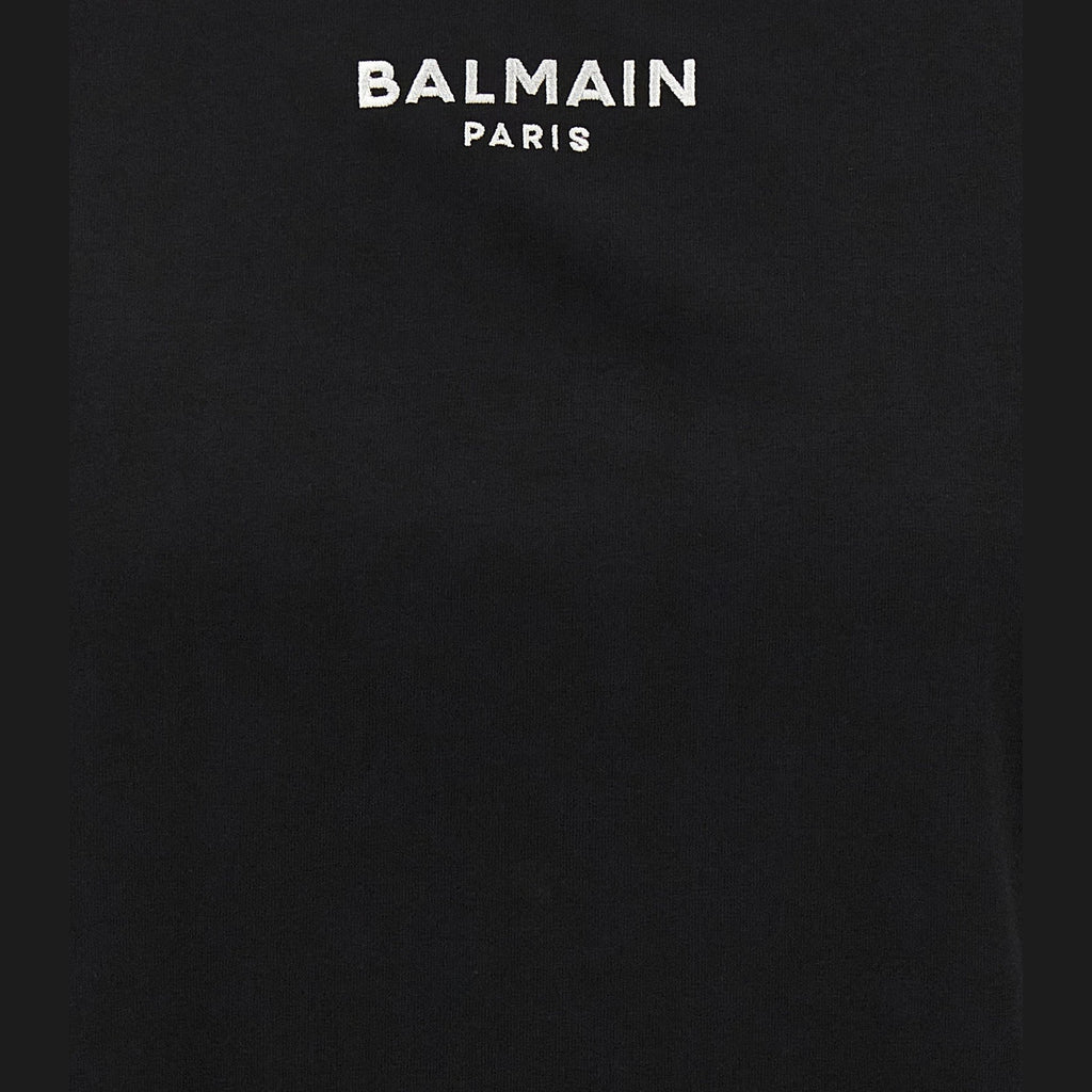 Black Cotton T-Shirt