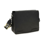 Black Calf Leather Bos Taurus Shoulder Bag