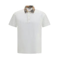 White Cotton Polo Shirt