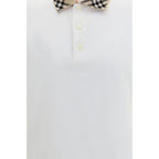 White Cotton Polo Shirt