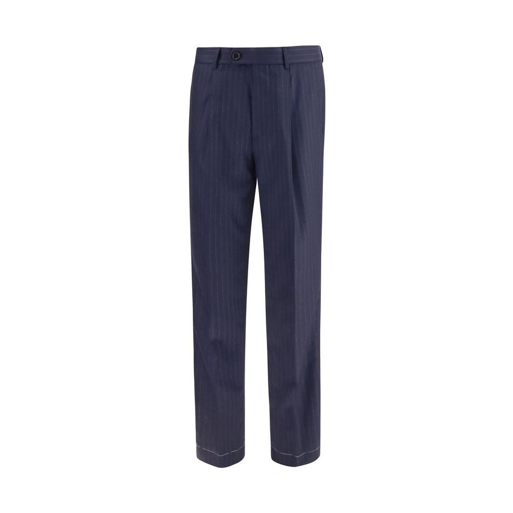 Blue Wool Oves Aries Dress Pants