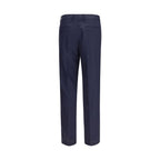 Blue Wool Oves Aries Dress Pants