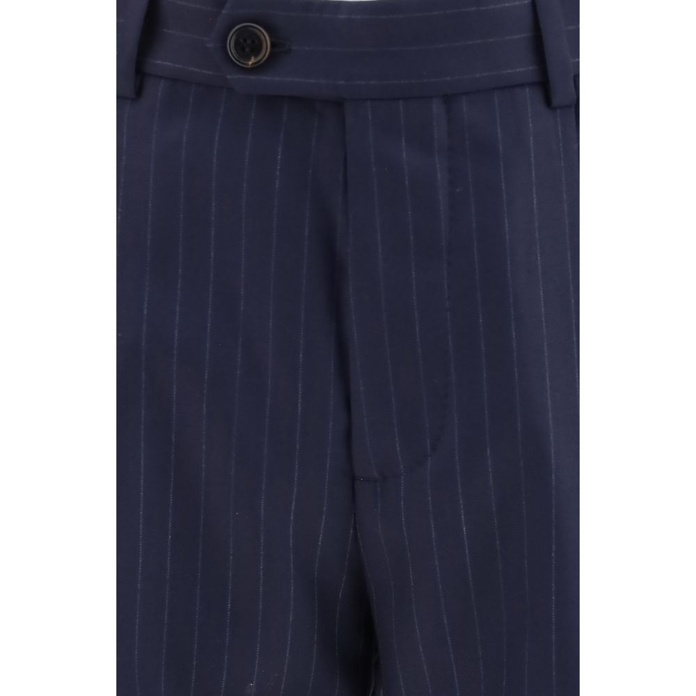Blue Wool Oves Aries Dress Pants