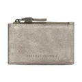 Gray Calf Leather Bos Taurus Wallet