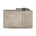 Gray Calf Leather Bos Taurus Wallet