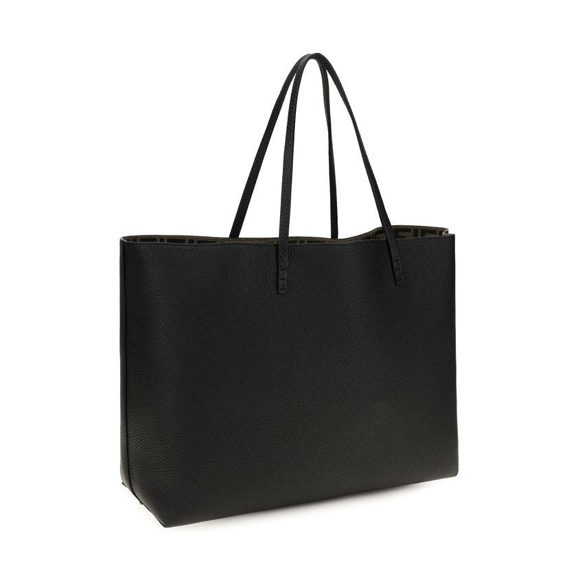 Black Calf Leather Bos Taurus Shoulder Bag