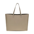 Beige Calf Leather Bos Taurus Shoulder Bag