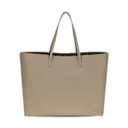 Beige Calf Leather Bos Taurus Shoulder Bag