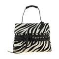 Bicolor Calfskin Handbag
