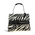 Bicolor Calfskin Handbag