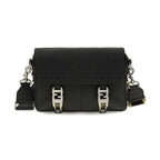 Black Calf Leather Bos Taurus Shoulder Bag