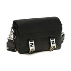 Black Calf Leather Bos Taurus Shoulder Bag