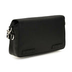 Black Calf Leather Bos Taurus Shoulder Bag