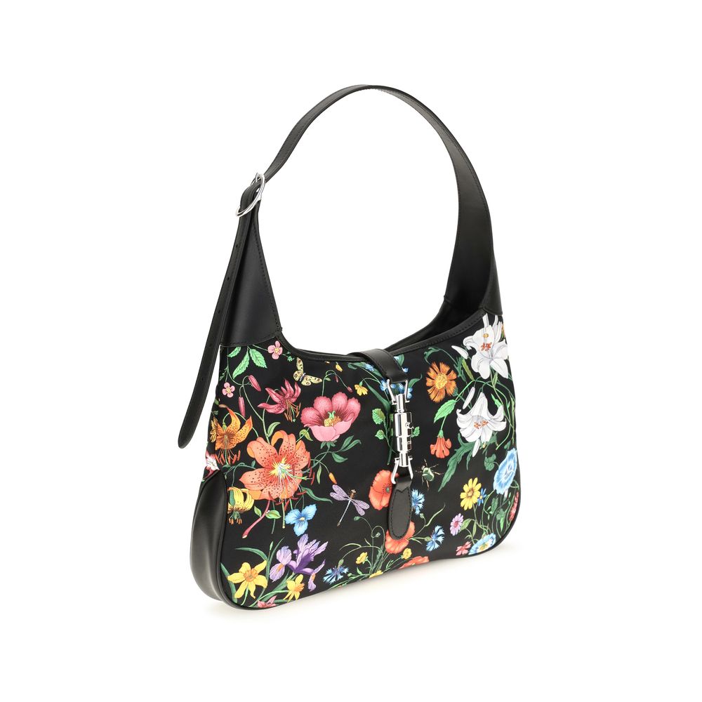 Multicolor Nylon Shoulder Bag
