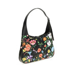Multicolor Nylon Shoulder Bag