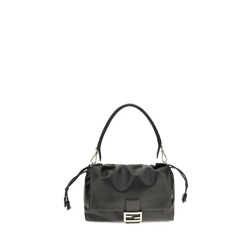 Black Calf Leather Bos Taurus Shoulder Bag