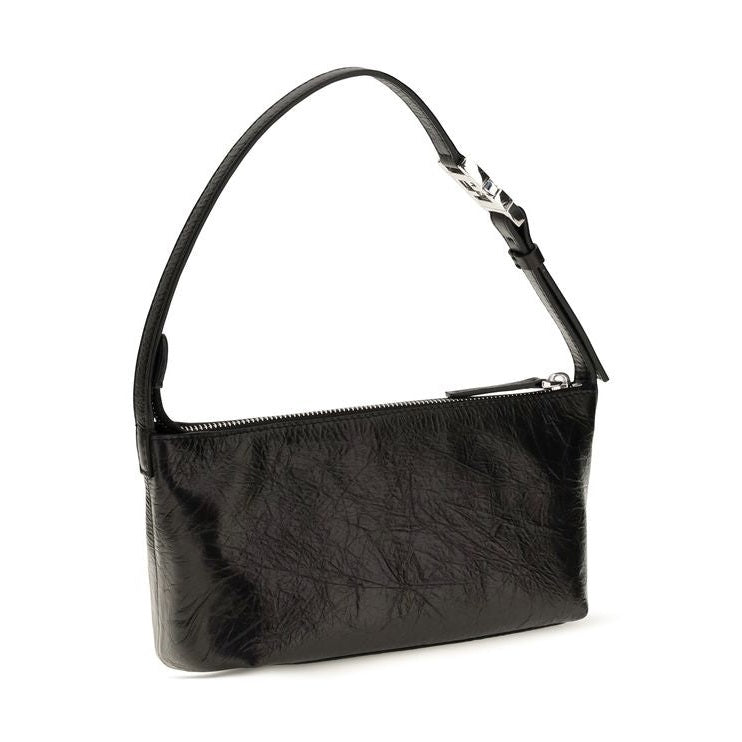 Black Calf Leather Bos Taurus Clutch Bag