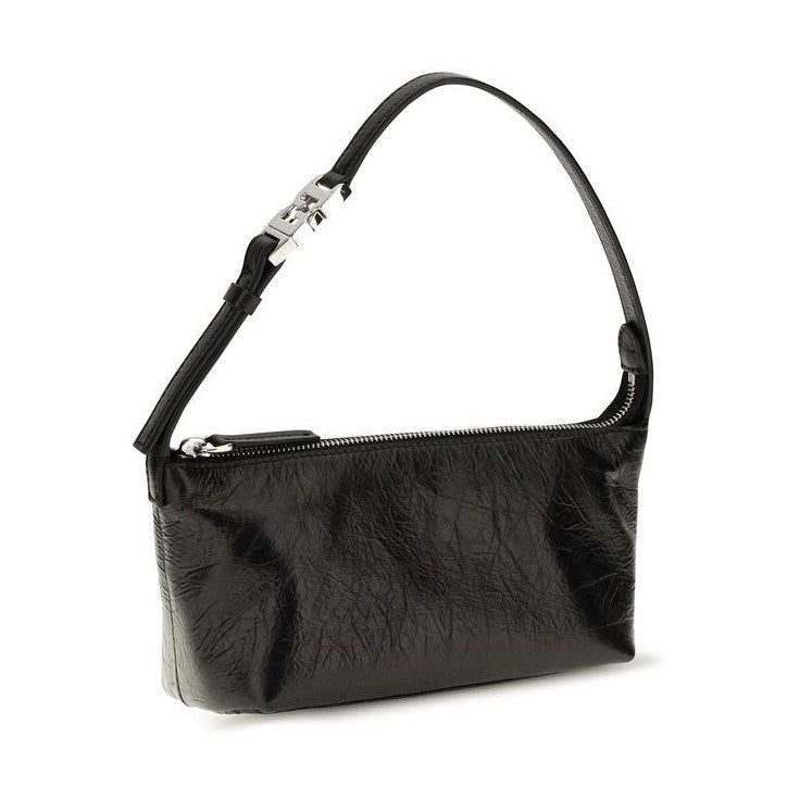 Black Calf Leather Bos Taurus Clutch Bag