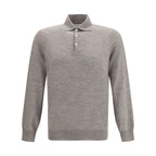 Gray Cashmere Sweatshirt