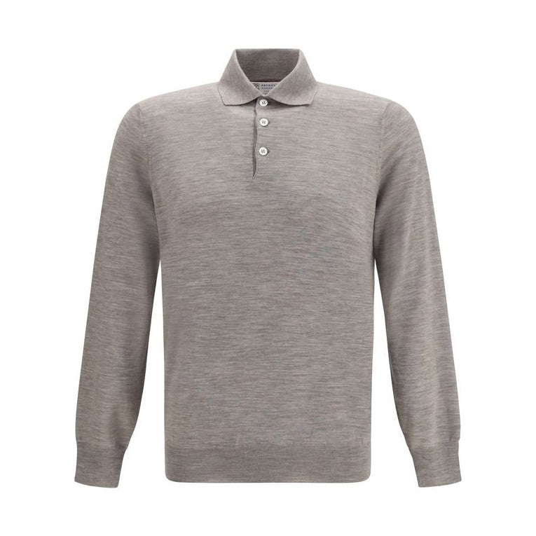 Gray Cashmere Sweatshirt