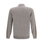 Gray Cashmere Sweatshirt