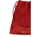 Multicolor Polyamide Clutch Bag