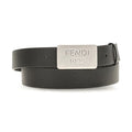 Black Calf Leather Bos Taurus Regular Belt