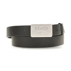 Black Calf Leather Bos Taurus Regular Belt