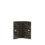 Brown Polyester Wallet