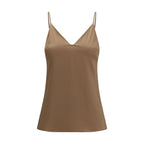 Brown Silk Shirt