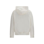 White Cotton Sweatshirt