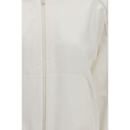 White Cotton Sweatshirt