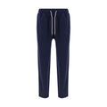 Blue Cotton Joggers (Workout Pants)