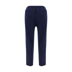 Blue Cotton Joggers (Workout Pants)