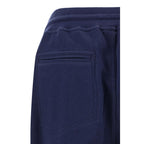 Blue Cotton Joggers (Workout Pants)