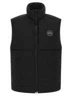 Black Polyamide Sleeveless Jacket