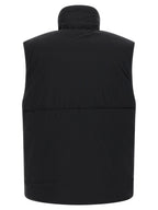 Black Polyamide Sleeveless Jacket
