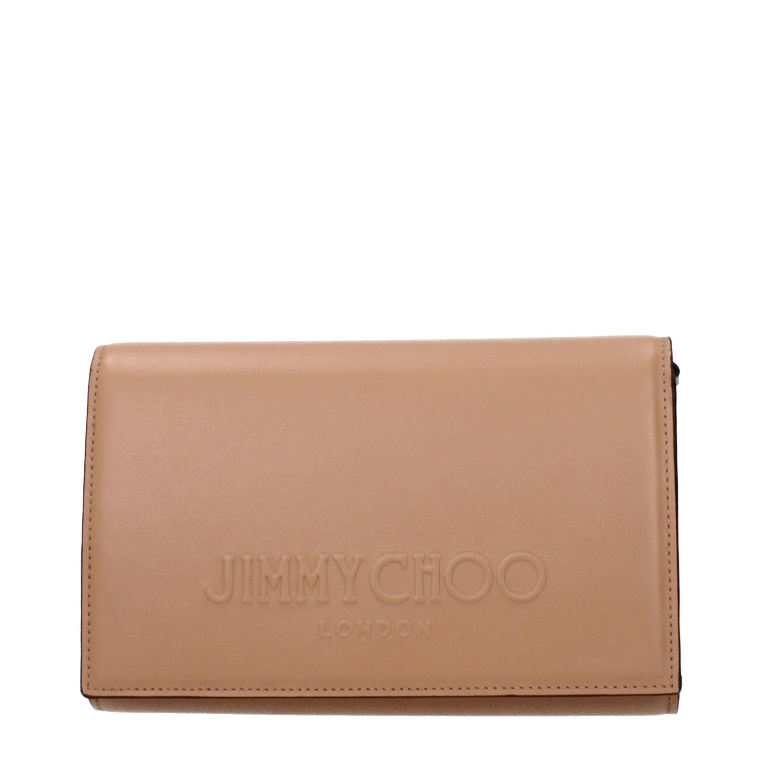 Brown Leather Clutch Bag