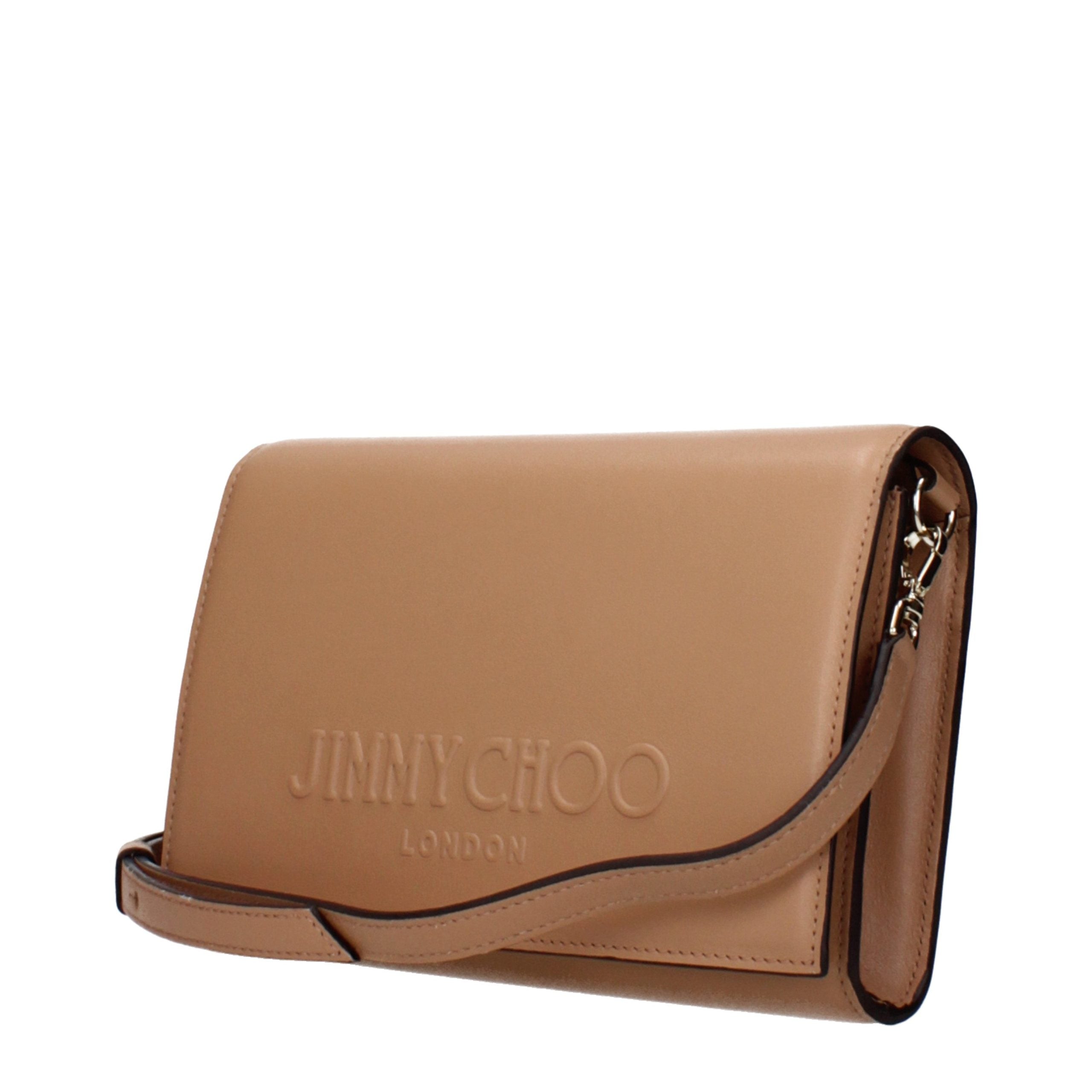 Brown Leather Clutch Bag