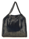 Blue Polyester Handbag