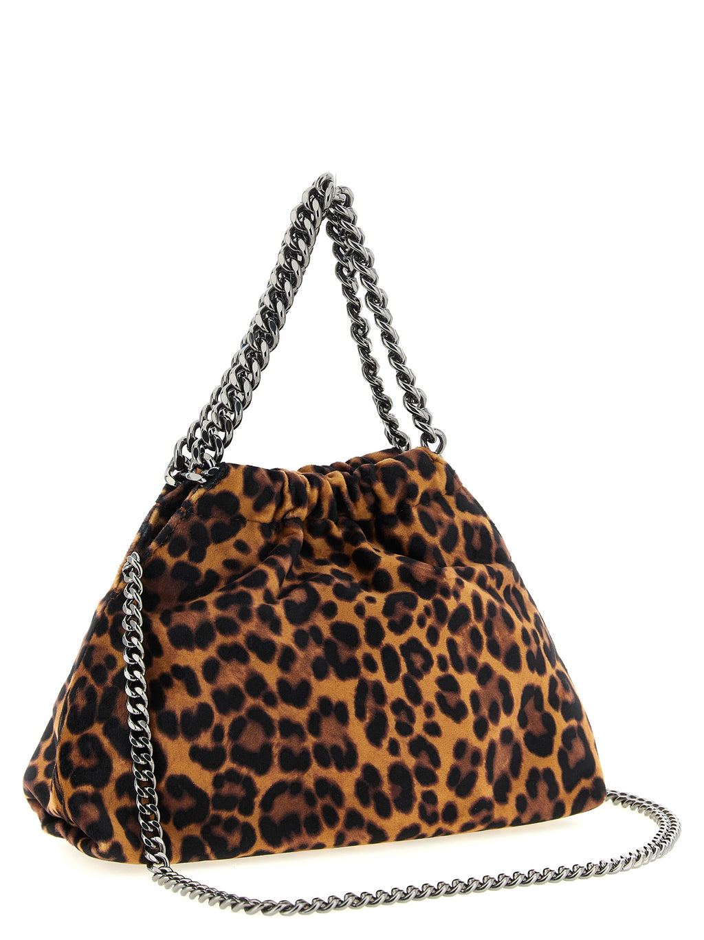 Brown Polyester Handbag