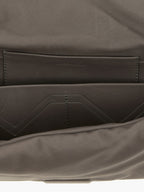 Gray Calfskin Clutch Bag