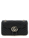 Black Lamb Leather Shoulder Bag