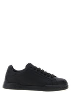 Black Calfskin Low Top Sneakers