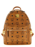 Brown Polyethylene Backpack