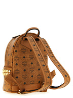 Brown Polyethylene Backpack