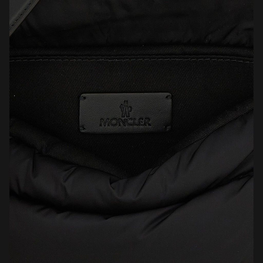 Black Polyamide Shoulder Bag